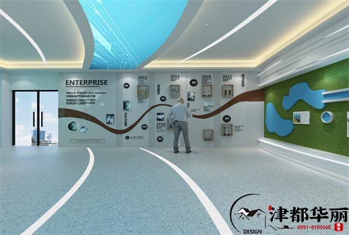 宁夏创新科技展厅设计方案鉴赏|宁夏展厅设计装修公司推荐