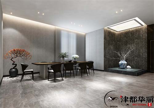 宁夏亚泰物流办公设计方案鉴赏|不同风格的表现，使空间更具有特色