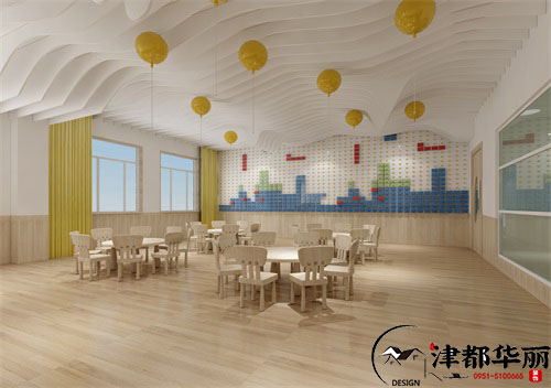 宁夏怡乐幼儿园设计方案鉴赏|宁夏幼儿园设计装修公司推荐 