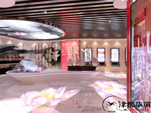 宁夏干部中心党风廉政教育展厅设计方案鉴赏|用唯美的形式展现严正的教育