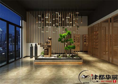 宁夏茗福阁茶楼设计方案鉴赏|结于历史文化情结下的典雅空间