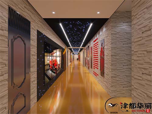 宁夏校园消防展厅设计方案|宁静严肃，学以致用