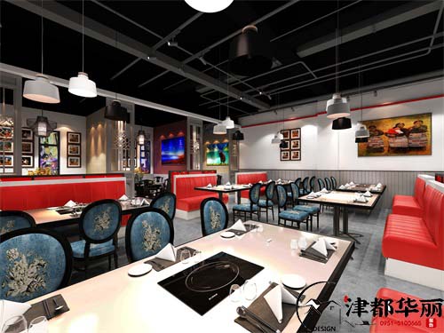 宁夏喀拉卡尔餐厅设计装修方案鉴赏|宁夏餐厅设计装修公司推荐