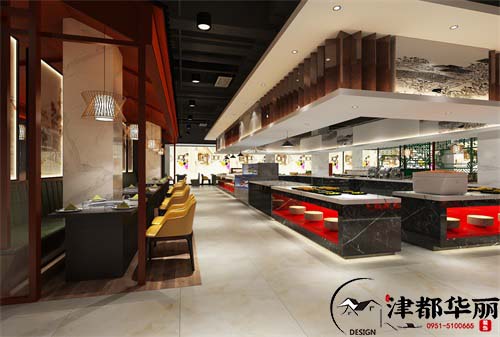 宁夏老川香火锅店设计方案鉴赏|宁夏火锅店设计装修公司推荐