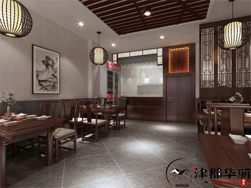 宁夏棠记餐厅设计方案鉴赏|宁夏餐厅设计装修公司推荐