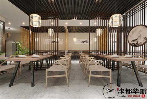 宁夏渝香川菜馆装修设计方案鉴赏|宁夏餐厅设计装修公司推荐