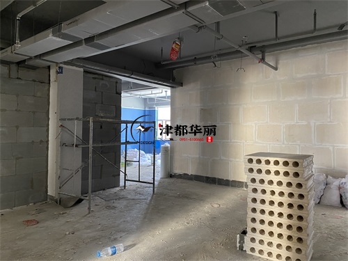宁夏装修公司|宁夏美物茶馆装修施工项目工地交底