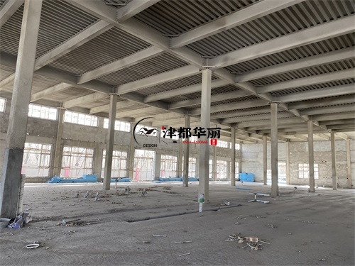 宁夏装修公司|宁夏职工餐厅设计装修项目施工现场勘察