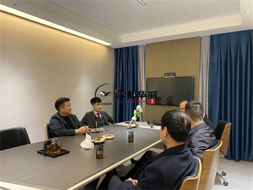 宁夏装修公司推荐|宁夏兴庆区上级领导视察我司 