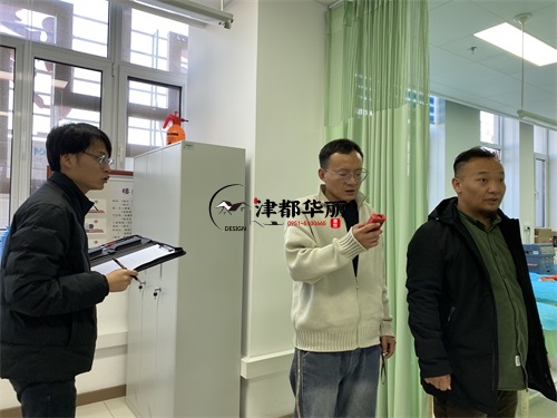 宁夏银川装修公司|宁夏某院装修改造施工现场复尺 
