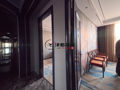 宁夏设计装修公司|宁夏涂涂会所设计装修现场量尺