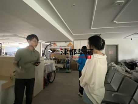 宁夏装修公司|宁夏鑫乐康养店改造设计装修项目现场勘察