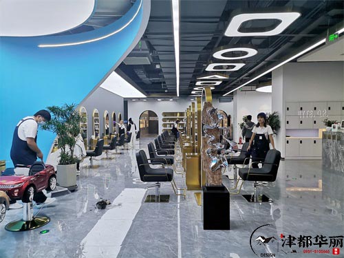 宁夏美业中心装修设计项目|津都华丽设计