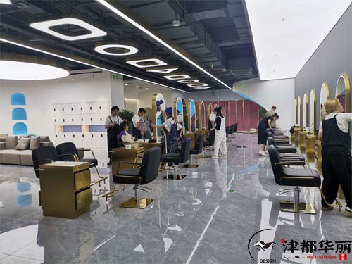 宁夏美业中心装修设计项目|津都华丽设计