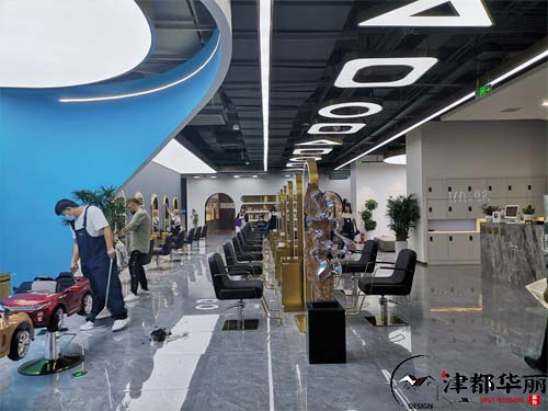 宁夏美业中心装修设计项目|津都华丽设计