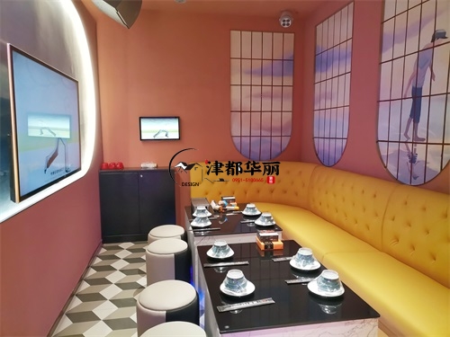 宁夏餐厅装修设计项目|津都华丽设计