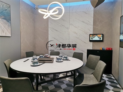 宁夏餐厅装修设计项目|津都华丽设计