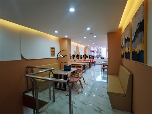 宁夏餐厅装修设计项目|津都华丽设计