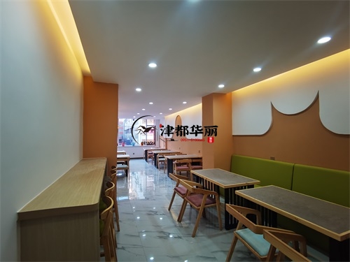 宁夏餐厅装修设计项目|津都华丽设计