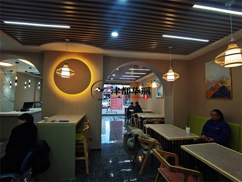 宁夏餐厅装修设计项目|津都华丽设计