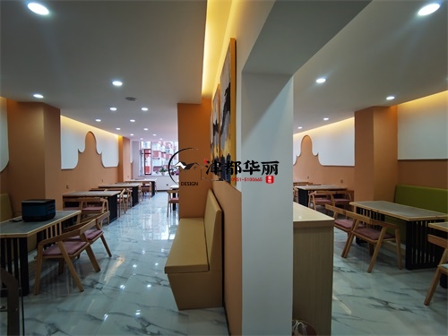宁夏餐厅装修设计项目|津都华丽设计