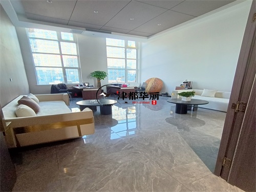 宁夏售楼部大厅装修设计项目|津都华丽设计