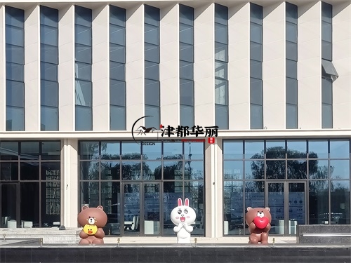 宁夏售楼部大厅装修设计项目|津都华丽设计