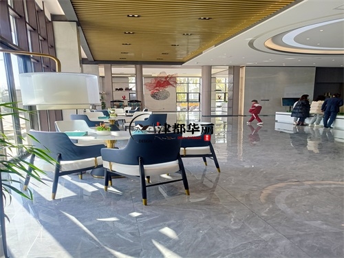 宁夏售楼部大厅装修设计项目|津都华丽设计