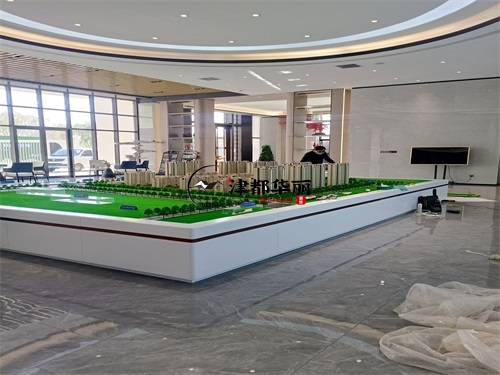 宁夏售楼部大厅装修设计项目|津都华丽设计