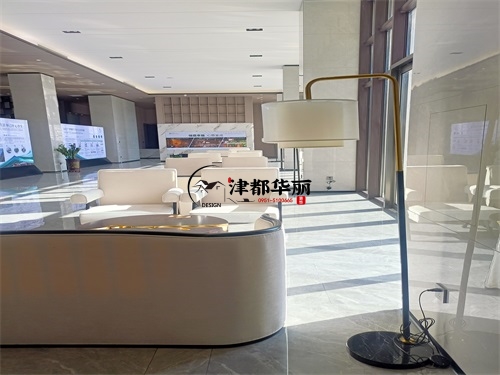 宁夏售楼部大厅装修设计项目|津都华丽设计