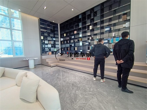 宁夏售楼部大厅装修设计项目|津都华丽设计