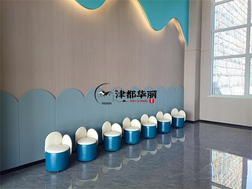 宁夏售楼部大厅装修设计项目|津都华丽设计