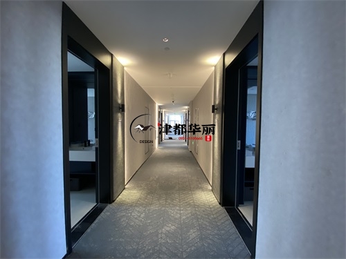 宁夏轻居酒店装修设计项目|津都华丽设计