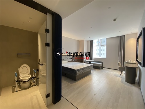 宁夏轻居酒店装修设计项目|津都华丽设计