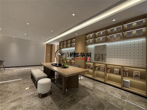 宁夏售楼部展厅装修设计项目|津都华丽设计