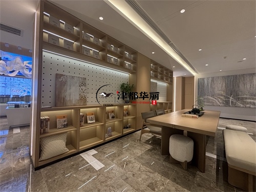宁夏售楼部展厅装修设计项目|津都华丽设计