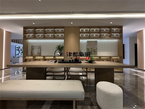 宁夏售楼部展厅装修设计项目|津都华丽设计