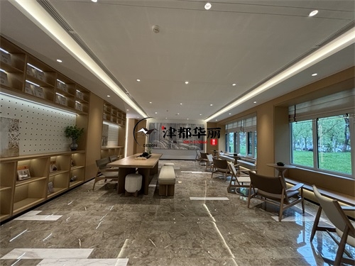 宁夏售楼部展厅装修设计项目|津都华丽设计