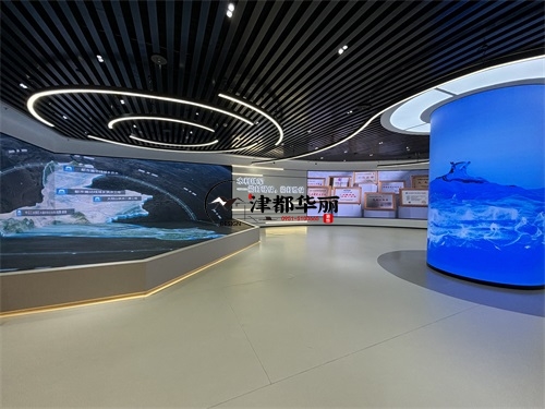 宁夏办公楼装修设计项目|津都华丽设计