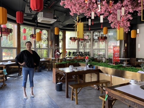 宁夏火锅店装修设计项目|津都华丽设计