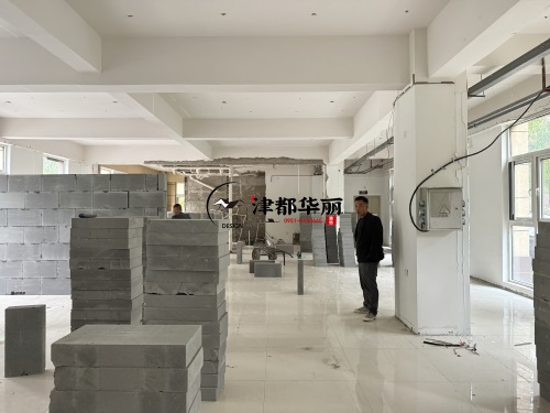 宁夏办公室装修设计项目|津都华丽设计