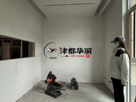 宁夏装修公司|宁夏音一办公室装修项目现场巡检