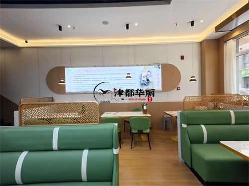 宁夏餐厅装修设计项目|津都华丽设计