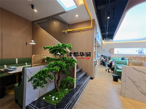 宁夏餐厅装修设计项目|津都华丽设计