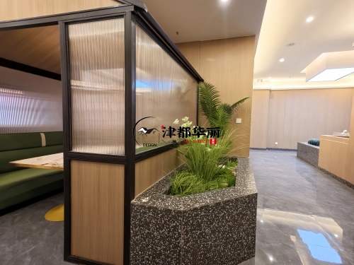 宁夏餐厅装修设计项目|津都华丽设计