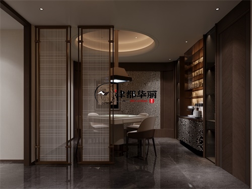 宁夏会所装修设计项目|津都华丽设计